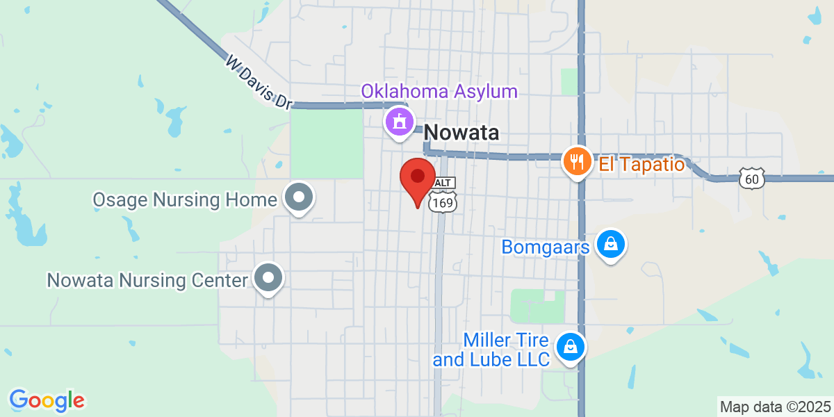 Map of Nowata City-County Library